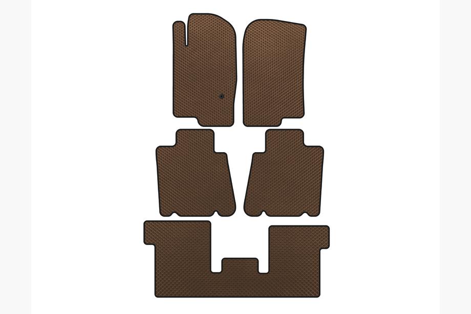 Ford Explorer 2001-2005 Covorase EVA (3 Randuri, Maro) Image
