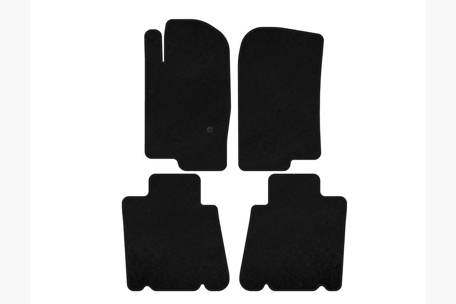 Ford Explorer 2001-2005 Covorase textile Premium (2 randuri, Negru) Image