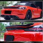 Porsche Boxster/Cayman 982 (718) 2016- Spoiler V2 (pentru Boxster, Carbon) foto 4