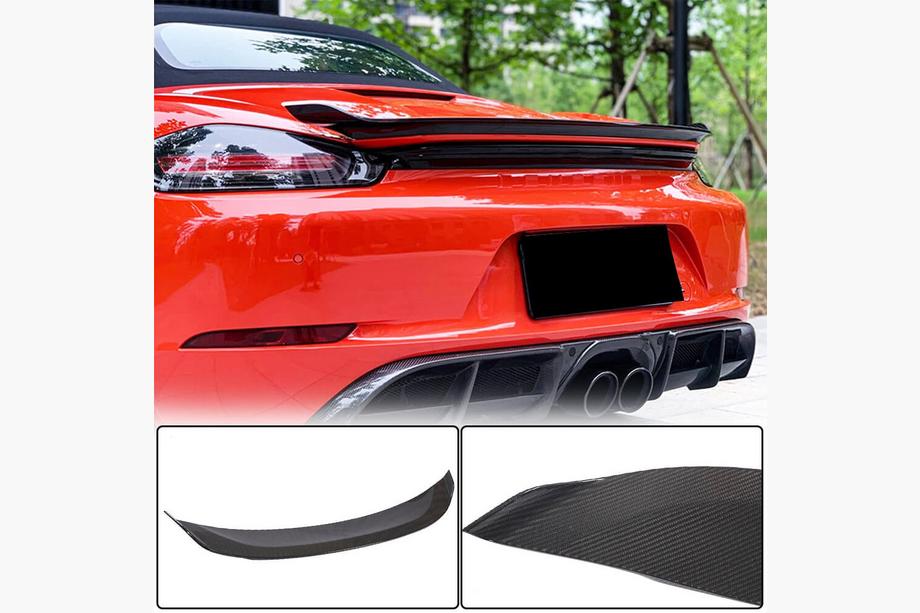 Porsche Boxster/Cayman 982 (718) 2016- Spoiler V2 (pentru Boxster, Carbon) Image