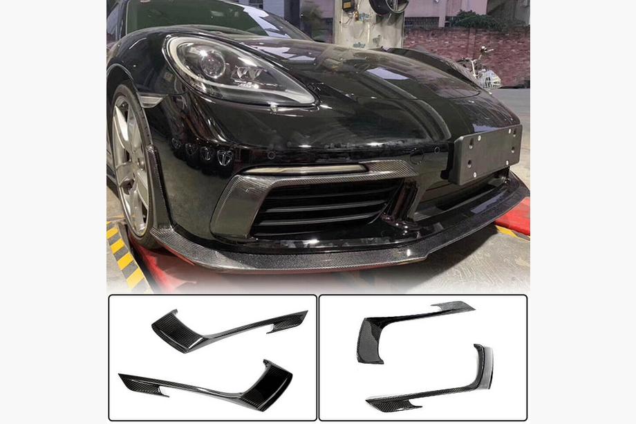 Porsche Boxster/Cayman 982 (718) 2016- Capace proiectoare ceata (2016-2019, carbon) Foto 1