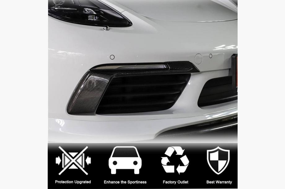 Porsche Boxster/Cayman 982 (718) 2016- Capace proiectoare ceata (2016-2019, carbon) Foto 3