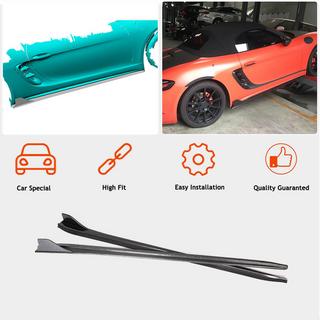 Praguri Laterale V1 (2016-2019, Carbon) Porsche Boxster/Cayman 982 (718) 2016- foto 2