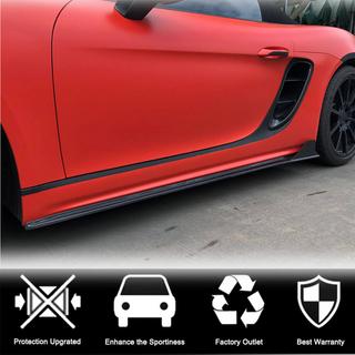 Praguri Laterale V1 (2016-2019, Carbon) Porsche Boxster/Cayman 982 (718) 2016- foto 3