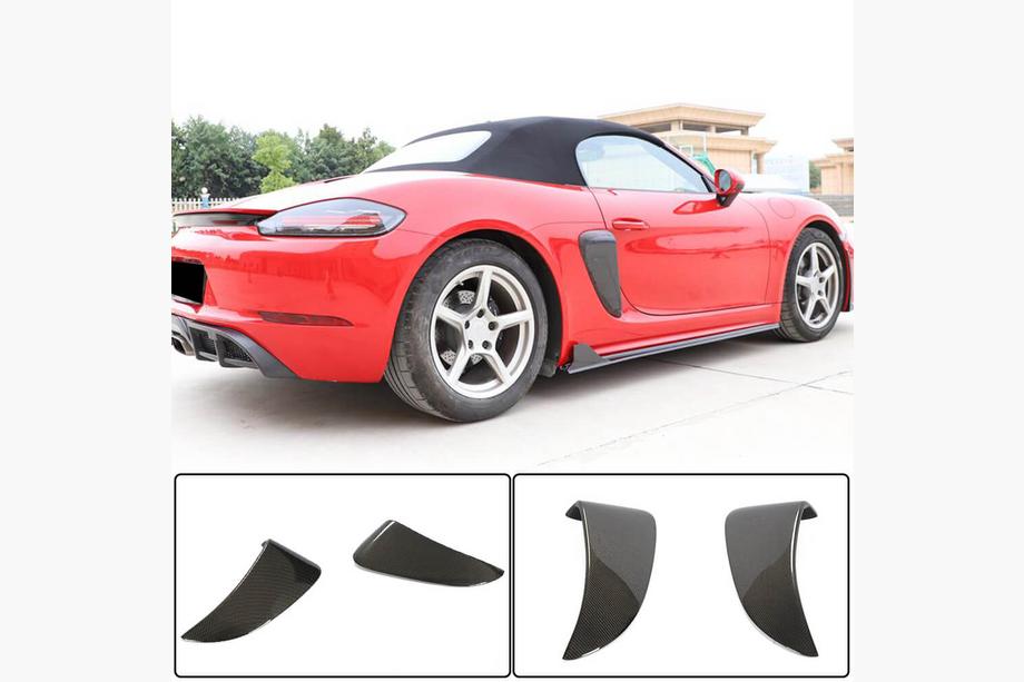 Porsche Boxster/Cayman 982 (718) 2016- Capace Aripi Spate (2016-2019, Carbon) Foto 1