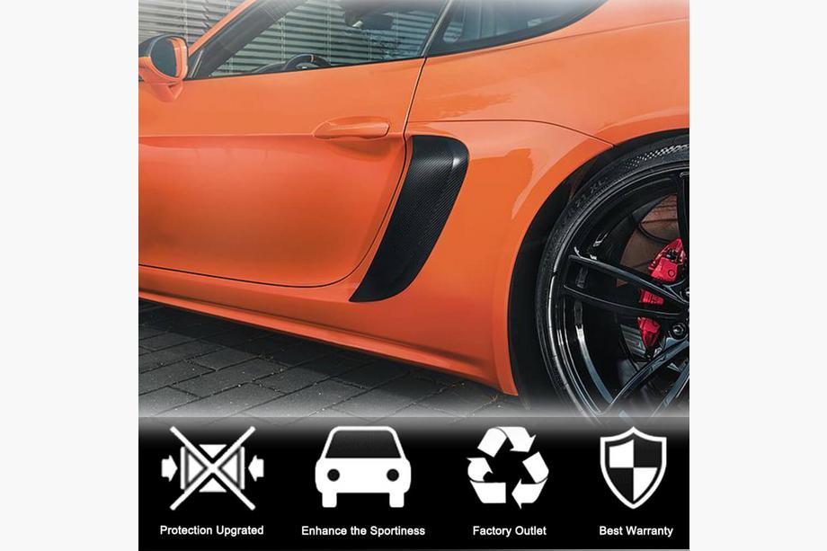 Porsche Boxster/Cayman 982 (718) 2016- Capace Aripi Spate (2016-2019, Carbon) Foto 2