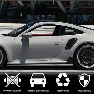 Capace aripi spate carbon (pentru Carrera/Targa) foto 2