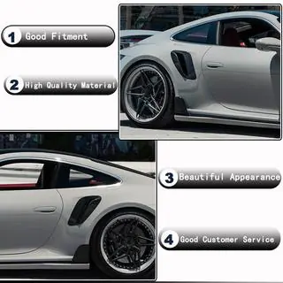 Capace aripi spate carbon (pentru Carrera/Targa) foto 3
