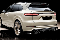 Porsche Cayenne 2018- Difuzor bara spate (2018-2023, Carbon) foto 1