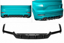 Porsche Cayenne 2018- Difuzor bara spate (2018-2023, Carbon) foto 5