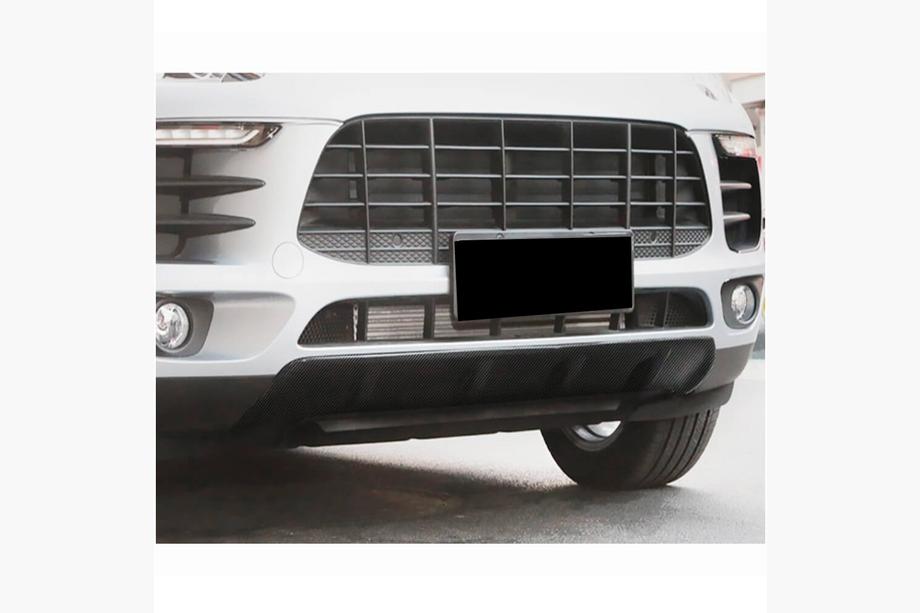 Porsche Macan 2014-2024 Lip bara fata V1 (2014-2018, Carbon) Foto 2