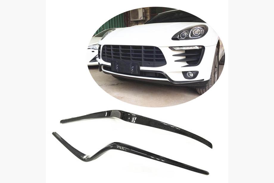 Porsche Macan 2014-2024 Flaps Bara Fata Carbon (2014-2018) Foto 1