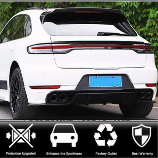 Spoiler inferior (2021+, Carbon) Porsche Macan 2014-2024 foto 2