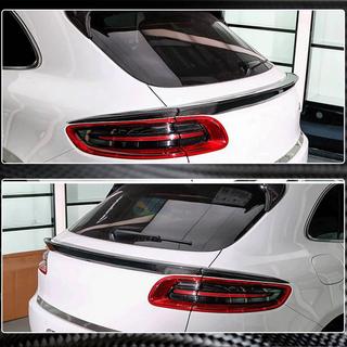 Spoiler inferior (2014-2018, Carbon) Porsche Macan 2014-2024 foto 4