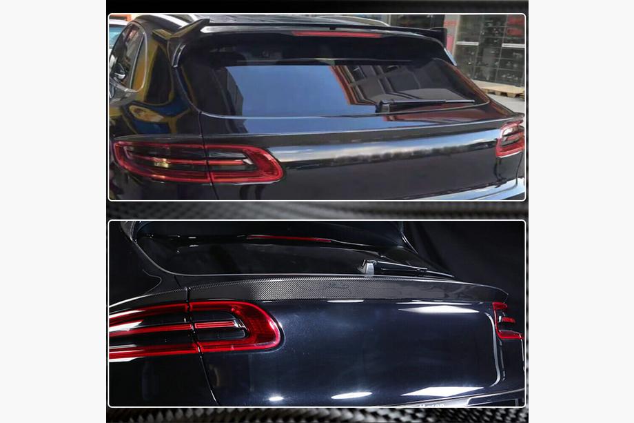Porsche Macan 2014-2024 Spoiler inferior (2014-2018, Carbon) Foto 5
