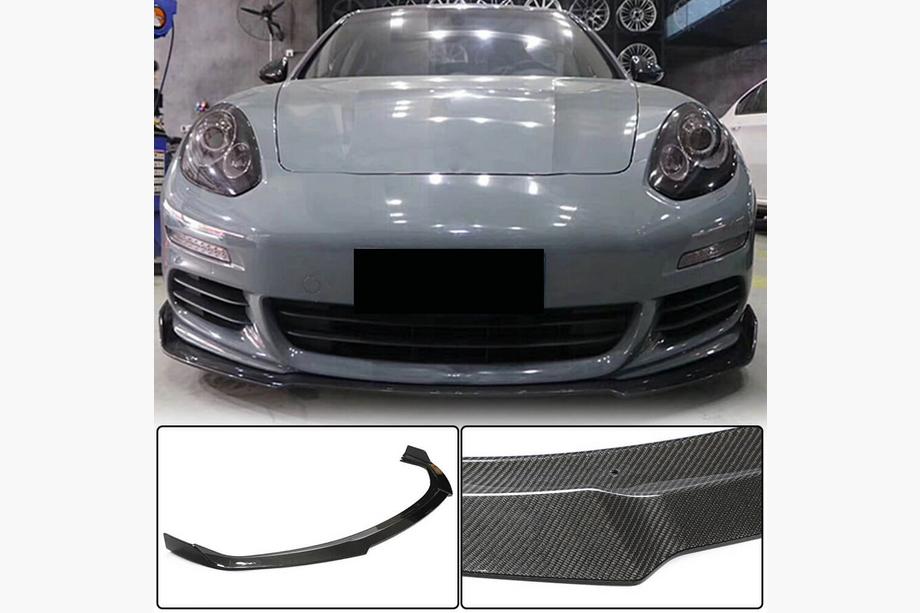 Porsche Panamera 2009-2016 Lip bara fata (pentru Base 2013-2016, Carbon) Foto 1