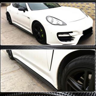 Praguri Laterale V1 (2009-2013, Carbon) Porsche Panamera 2009-2016 foto 3