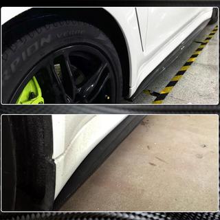 Praguri Laterale V1 (2009-2013, Carbon) Porsche Panamera 2009-2016 foto 4
