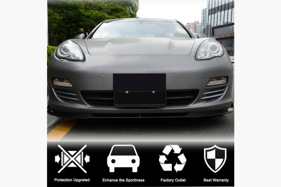 Porsche Panamera 2009-2016 Lip Bara Fata (pentru Base 2009-2013, Carbon) Foto 2