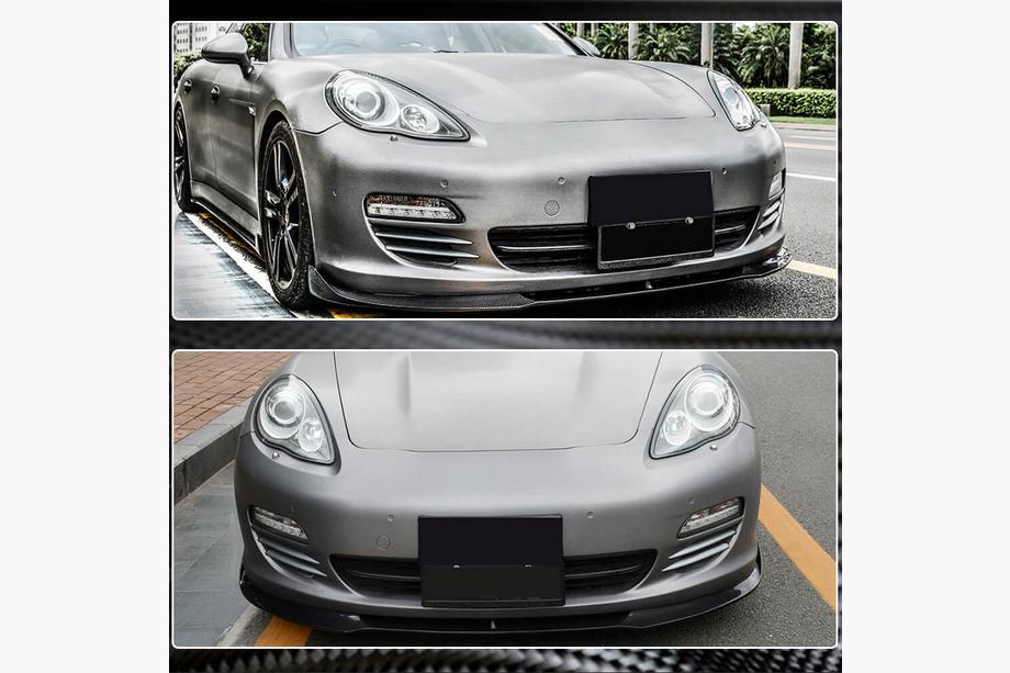 Porsche Panamera 2009-2016 Lip Bara Fata (pentru Base 2009-2013, Carbon) Foto 4