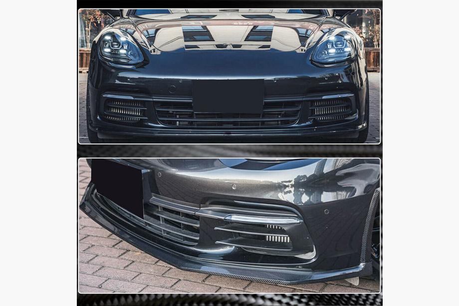 Porsche Panamera 2016-2023 Prelungire Bara Fata Lip (2016-2020, Carbon) Foto 4