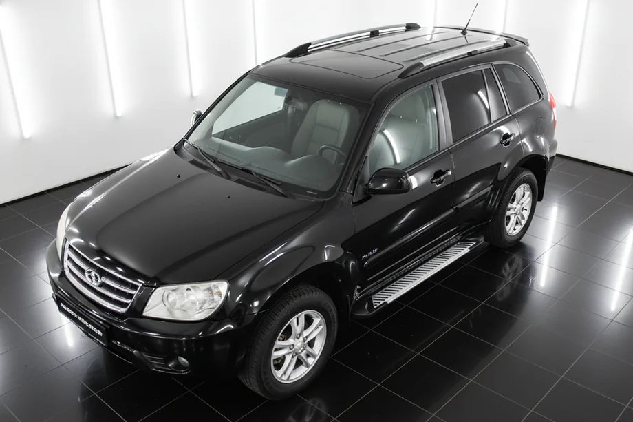 Chery Tiggo 1 2005-2016 Praguri Laterale Line-Typ (2 buc, Profil Aluminiu) Image