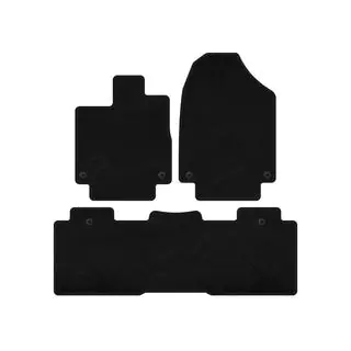 Covorase textile Premium (2 randuri, Negru) foto 1