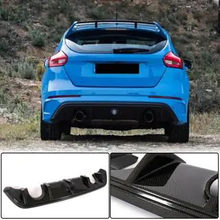 Difuzor Bara Spate (pentru RS 2015-2017, Carbon) Ford Focus III 2011-2017 foto 1