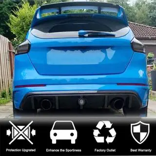 Difuzor Bara Spate (pentru RS 2015-2017, Carbon) Ford Focus III 2011-2017 foto 2