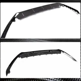Lip bara fata (pentru RS 2015-2017, Carbon) Ford Focus III 2011-2017 foto 2