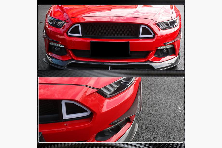 Ford Mustang 2015-2023 Prelungire bara fata (2015-2017, Carbon) Foto 4