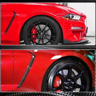 Capace aripi fata (2018-2023, Carbon) Ford Mustang 2015-2023 foto 2