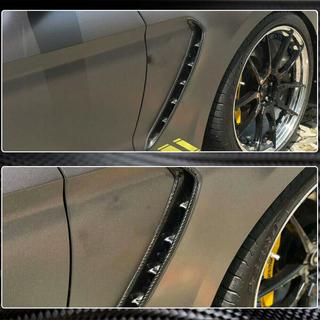 Capace aripi fata (2018-2023, Carbon) Ford Mustang 2015-2023 foto 3