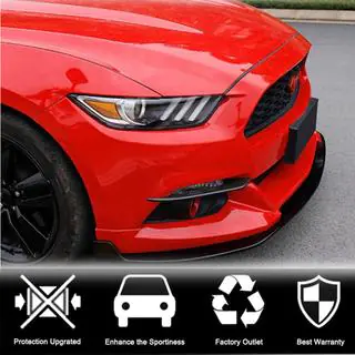 Capace Proiectoare Ceata Carbon V1 (2015-2017) Ford Mustang 2015-2023 foto 2