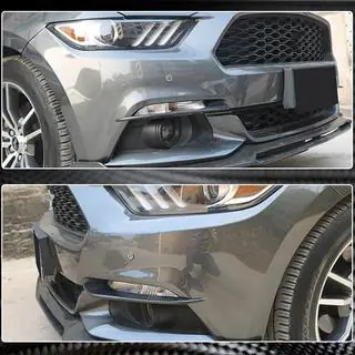 Capace Proiectoare Ceata Carbon V1 (2015-2017) Ford Mustang 2015-2023 foto 4