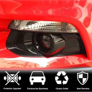 Capace Proiectoare Ceata Carbon V2 (2015-2017) Ford Mustang 2015-2023 foto 2