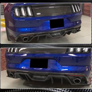 Difuzor bara spate V2 (2015-2017, Carbon) Ford Mustang 2015-2023 foto 4