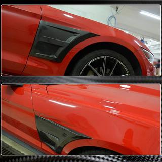 Capace aripi fata (Carbon) Ford Mustang 2015-2023 foto 4