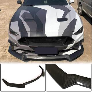 Lip Bara Fata (2017-2020, Carbon) Ford Mustang 2015-2023 foto 1