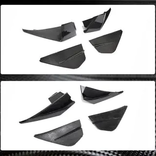 Capace pentru Proiectoare Ceata (2018-2021, Carbon) Ford Mustang 2015-2023 foto 3