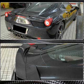 Spoiler V2 (2011-2013, Carbon) Ferrari 458 Italia 2009-2015 foto 4