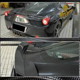 Spoiler V2 (2011-2013, Carbon) Ferrari 458 Italia 2009-2015 foto 4