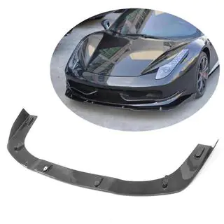 Prelungire Bara Fata Lip (2011-2013, Carbon) Ferrari 458 Italia 2009-2015 foto 1