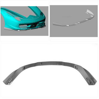 Prelungire Bara Fata Lip (2011-2013, Carbon) Ferrari 458 Italia 2009-2015 foto 2