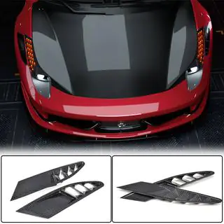 Extensii Bara Fata V1 (2011-2013, Carbon) Ferrari 458 Italia 2009-2015 foto 1