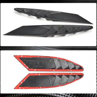 Extensii Bara Fata V1 (2011-2013, Carbon) Ferrari 458 Italia 2009-2015 foto 4