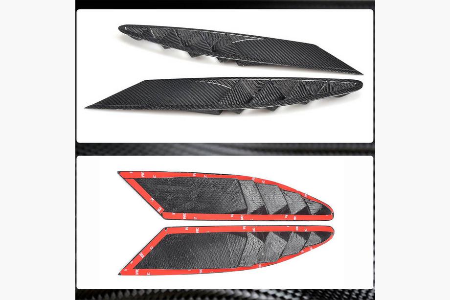 Ferrari 458 Italia 2009-2015 Extensii Bara Fata V1 (2011-2013, Carbon) Foto 4