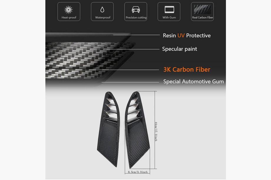 Ferrari 458 Italia 2009-2015 Extensii Bara Fata V1 (2011-2013, Carbon) Foto 5