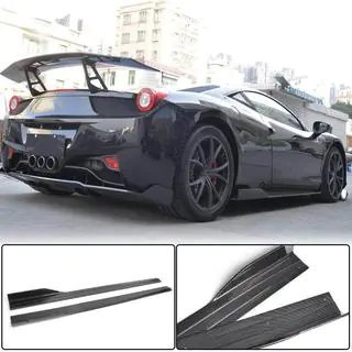 Praguri Laterale (2011-2013, Carbon) Ferrari 458 Italia 2009-2015 foto 1