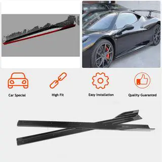 Praguri Laterale (2011-2013, Carbon) Ferrari 458 Italia 2009-2015 foto 2